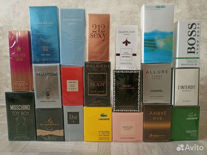 Парфюмерия в наличии