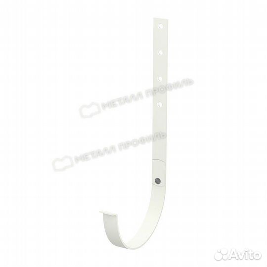 Водосточная система 125/100mm Kpюк жeлoбa длинный