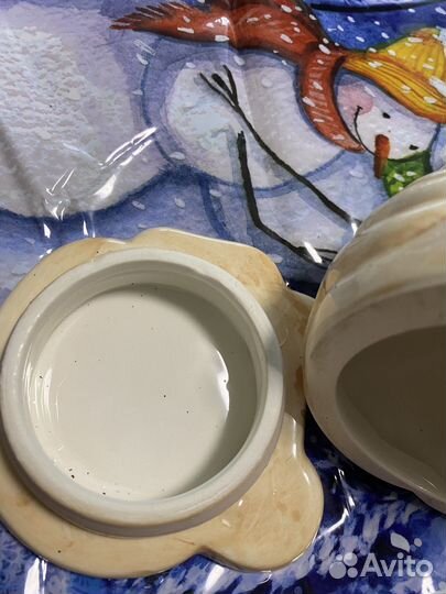 Копилка в виде собаки из глины