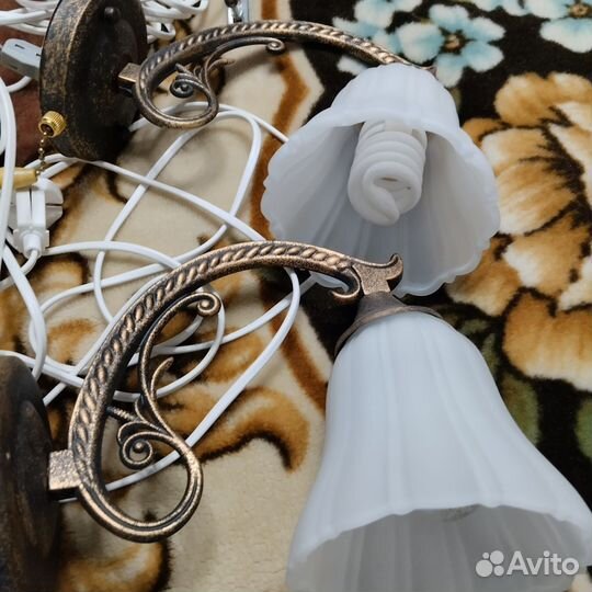 Бра бронзовые новые 