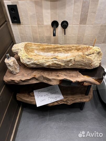 Тумба под раковину из массива