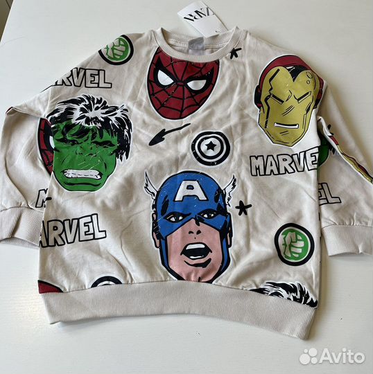 Костюм Marvel и король Лев zara 128р