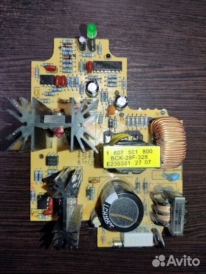 Оригинальная плата от зарядного Бош