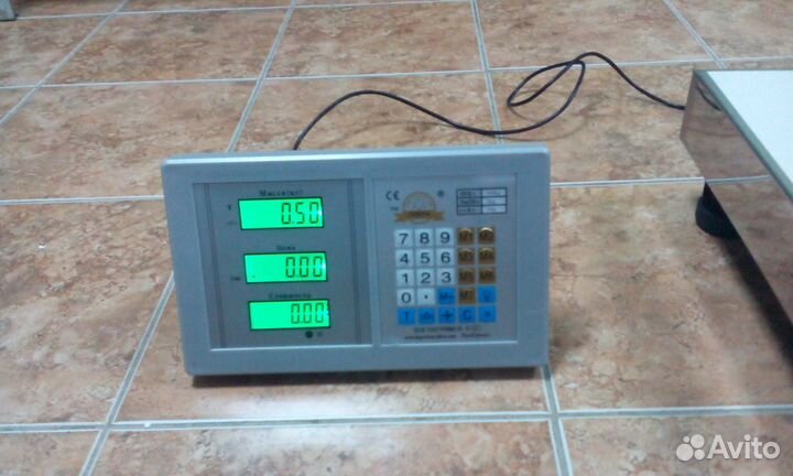 Весы платформенные товарные напольные торговые