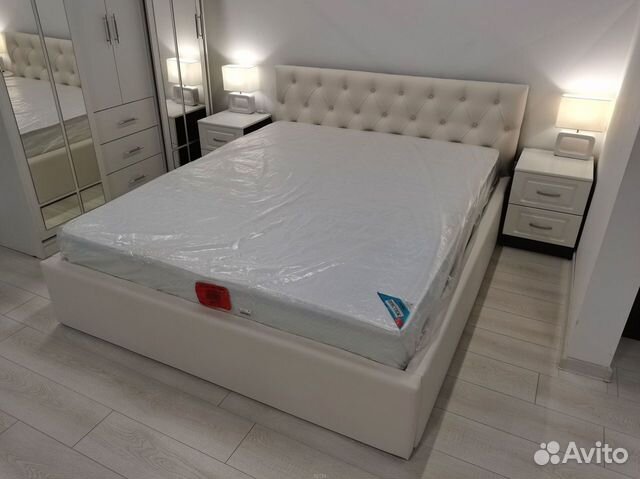 Спальня с матрасом белый новый гарнитур объявление продам