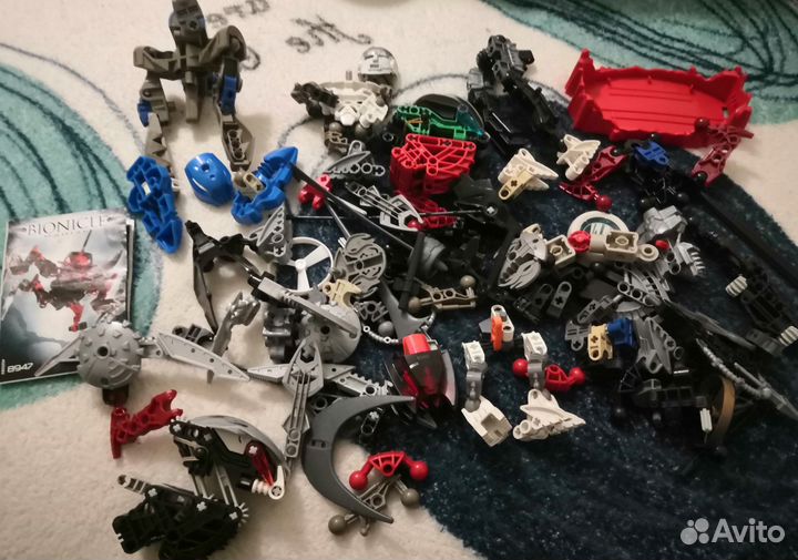 Lego bionicle детали