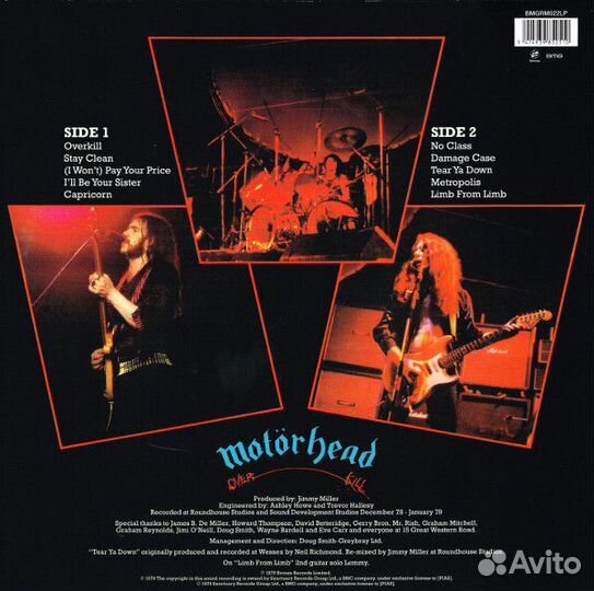 Виниловая пластинка Motörhead - Overkill