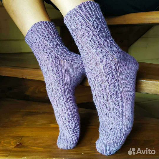 Носки женские вязаные