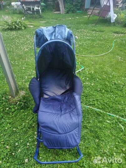 Санки на колесиках