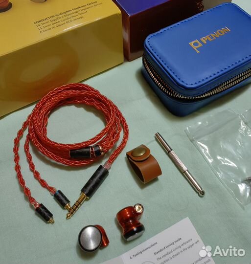 Наушники вкладыши Penon Conductor mmcx 4,4 мм