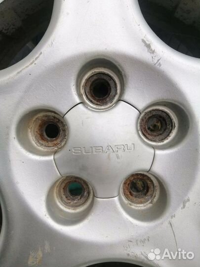 Колесо Subaru c литым диском