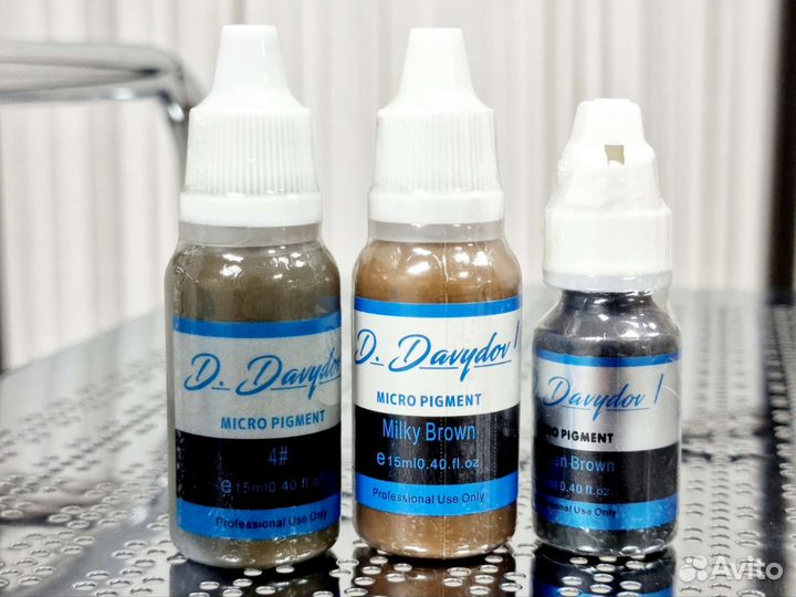 Набор пигментов для перманентного макияжа