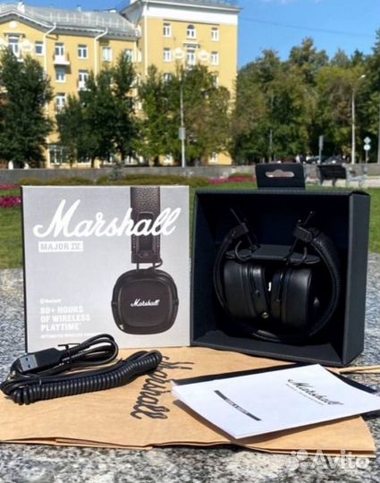 Marshall major 4 black premium 