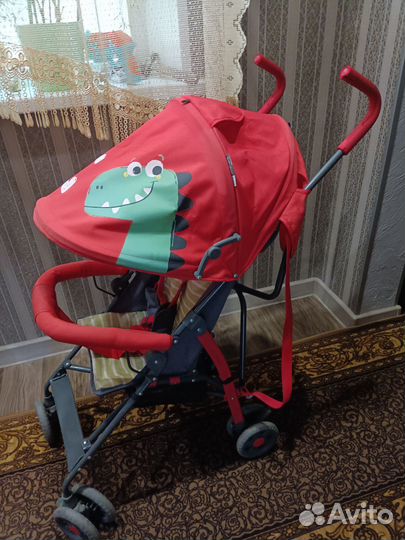 Коляска трость складная