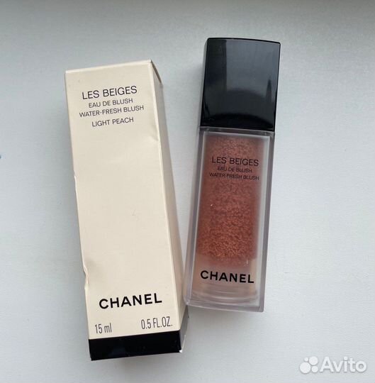 Chanel Les Beiges флюид румяна