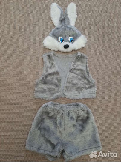 Новогодний костюм зайчика