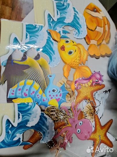 Костюм Медуза, морская звезда, рыбка