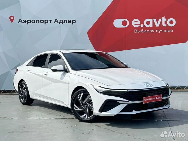 Hyundai Elantra 1.5 CVT, 2024, 3 300 км