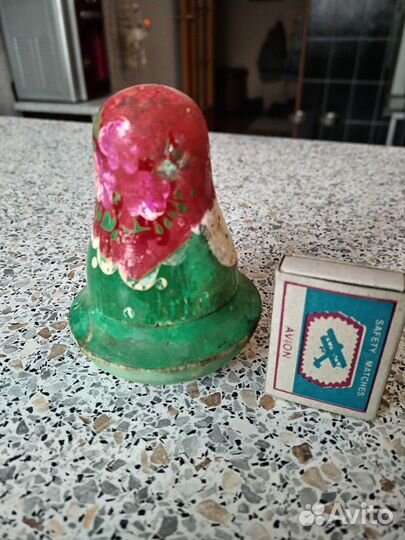 Игрушки СССР Деревянная неваляшка