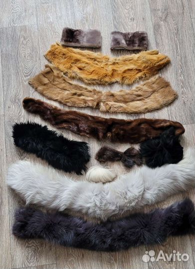 Натуральные меховые воротники
