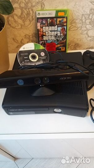 Игровая приставка xbox 360 с играми