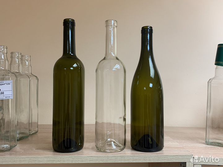 Винная бутылка 0,75л