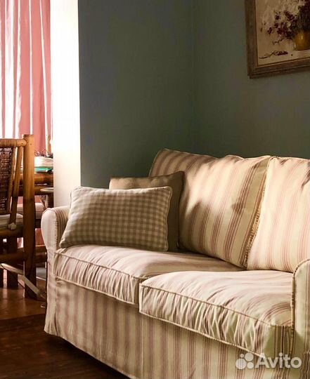 Чехол для 2-х местного дивана-кровати Экторп Икеа