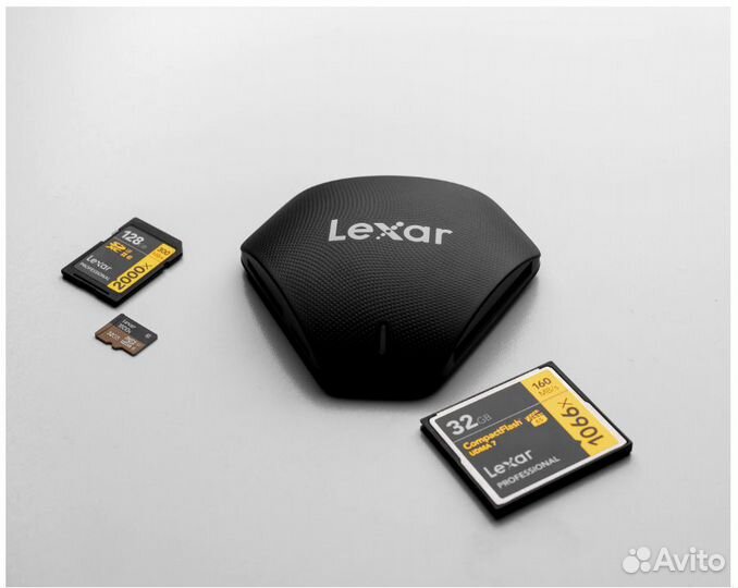 Картридер Lexar Professional Multi-Card 3-in-1