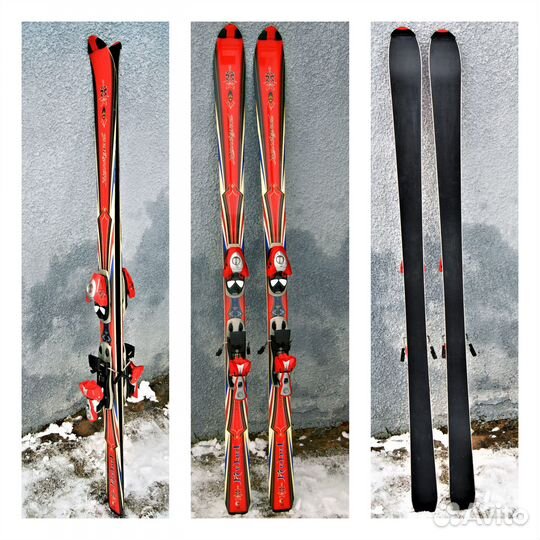 Горные лыжи с ботинками 37-38р-р