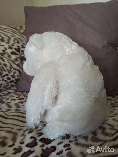 Мягкая игрушка белый медведь подарок