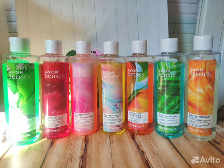 Гель для душа, шампунь, пена, детская серия Avon