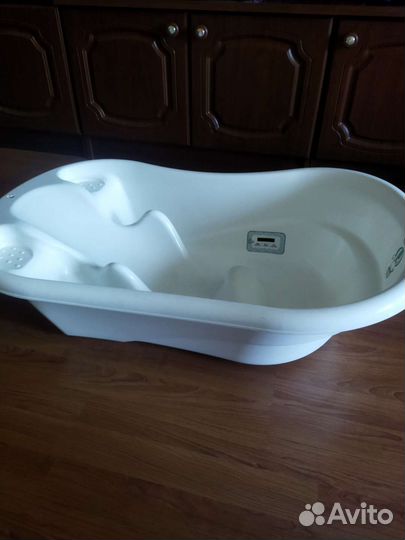 Ванночка для купания с горкой ортопедическая