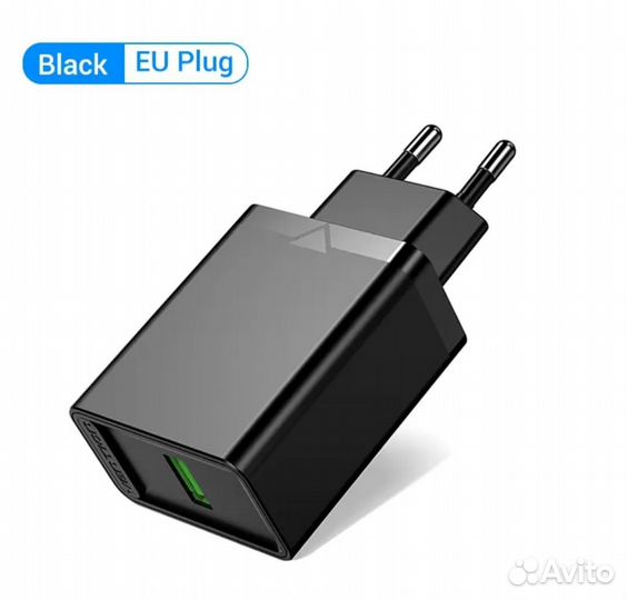 Быстрое зарядное устройство Vention USB 20W Новое