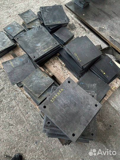 Закладная пластина 250х250х8