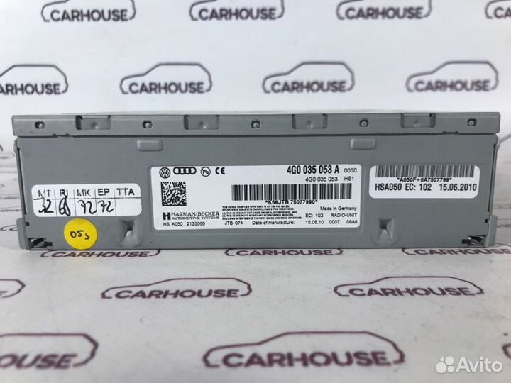 Тв тюнер Volkswagen Touareg NF 3.6 cgra 2010