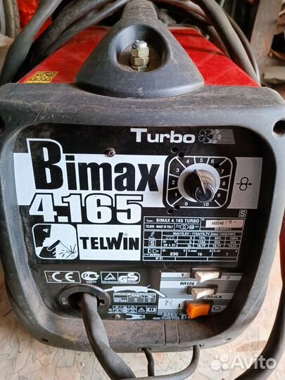 Сварочный полуавтомат Telwin Bimax 4.165 Turbo