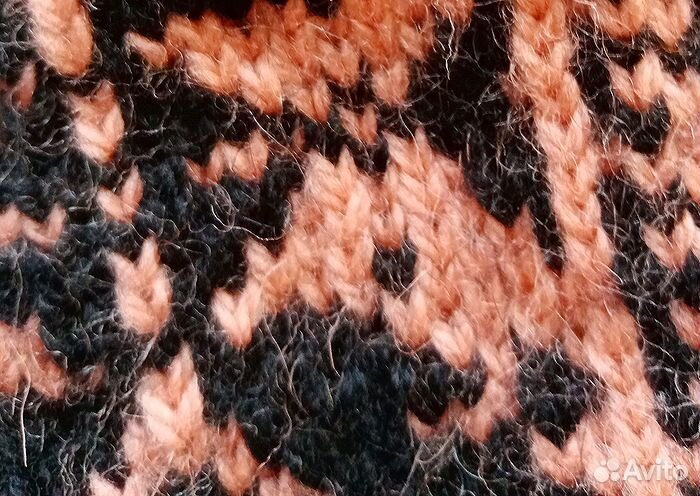 Варежки ручной вязки 