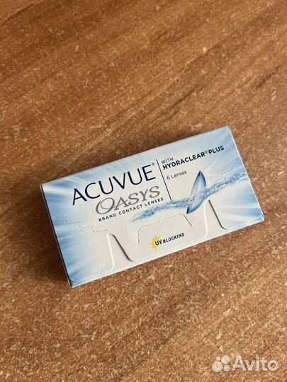 Линзы acuvue oasys -8,5