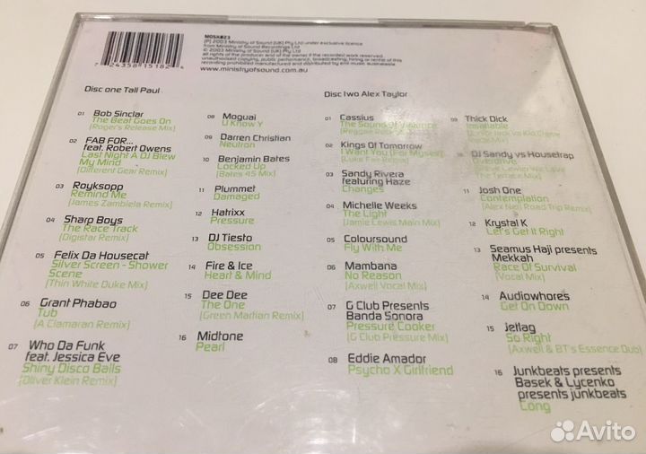 Аудио Cd Clubber’s Guide to 2003