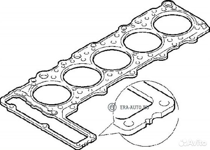 Elring 913.864 Прокладка ГБЦ