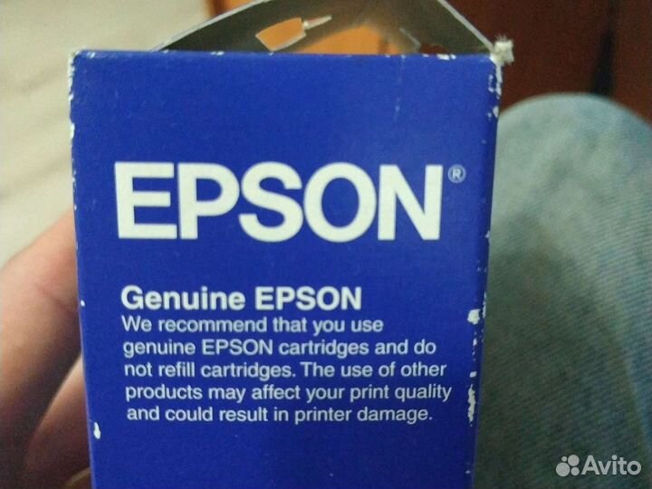 Картриджи струйные epson