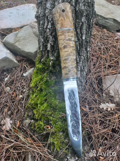 Нож якутский ручной работы
