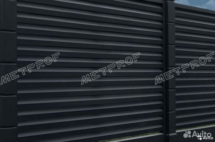 Забор жалюзи