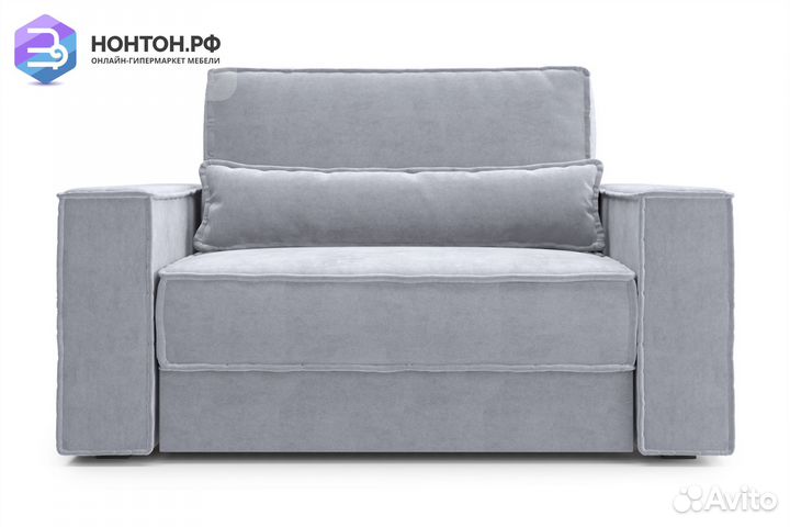 Кресло тик-так Сохо серое