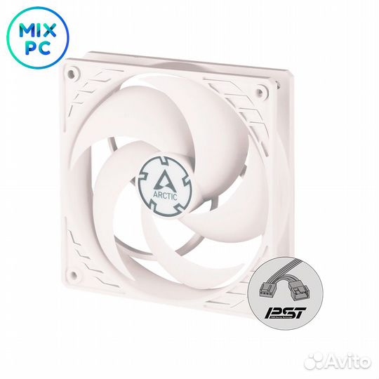 Вентилятор для корпуса arctic P12 PWM PST White ac