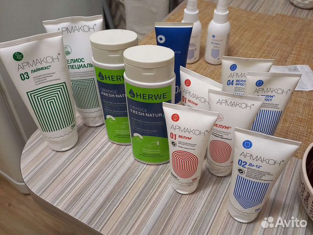 Защитные крема Армакон, антисептики
