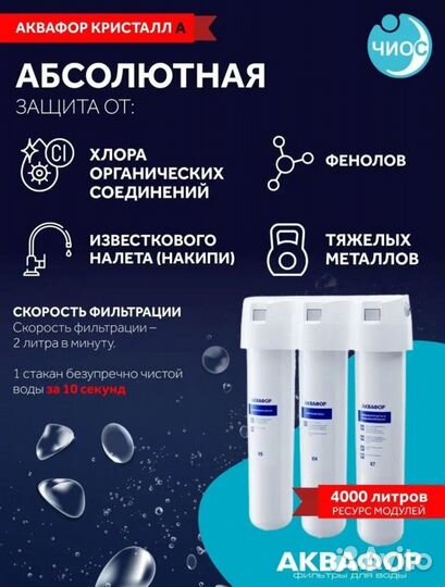 Фильтр для воды аквафор