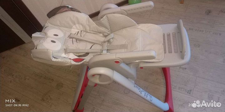 Стульчик Для кормления Chicco Polly 2 Start Слоник