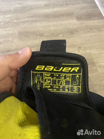 Налокотники бауер 1 s