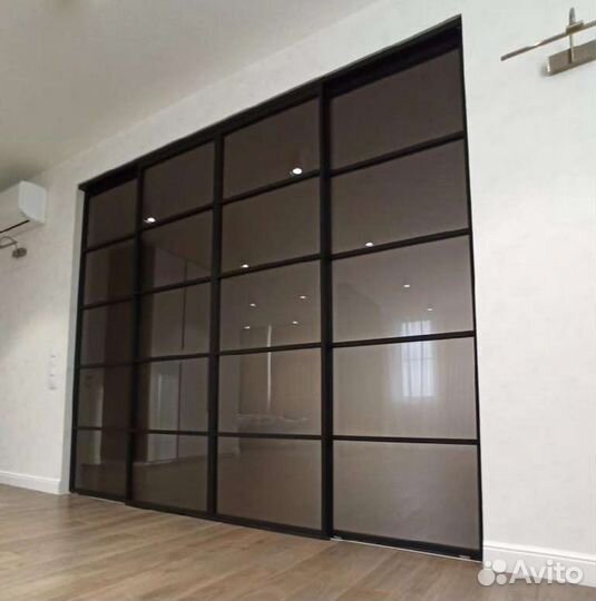 Межкомнатные перегородки из алюминия